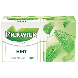 Bylinný čaj Pickwick - máta, 20x 1,6 g