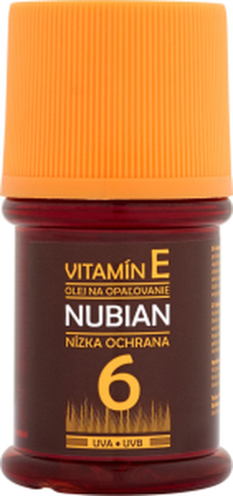 Nubian OF 6 olej na opalování, 60 ml