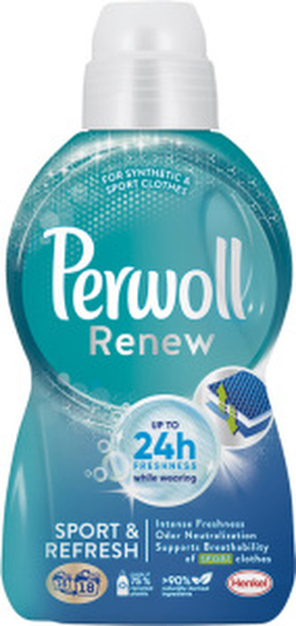 Perwoll prací gel Renew Sport & Refresh 18 praní, 990 ml