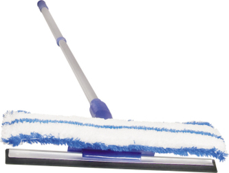 Spokar stěrka na okna s teleskopickou tyčí, šíře 30 cm, teleskop 120 cm