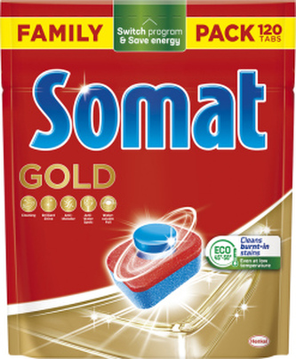 Somat tablety do myčky Gold, 120 ks