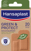 Hansaplast Green & Protect udržitelné textilní náplasti 20 ks