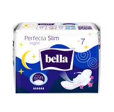 Bella Perfecta Slim Night Extra Soft dámské vložky, 7 ks