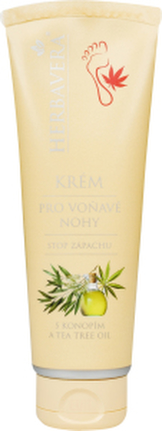 Herbavera krém pro voňavé nohy, 120 ml