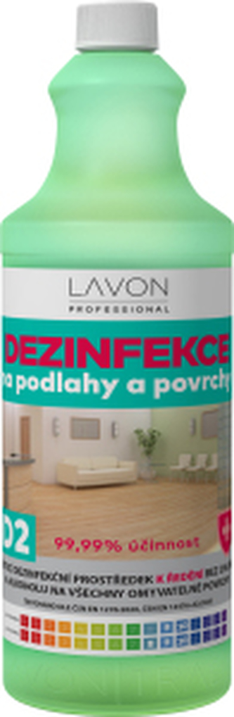 LAVON Professional Dezinfekce na podlahy a povrchy, 1 l