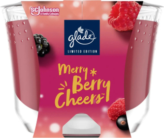 Glade svíčka vonná Maxi Merry Berry Cheers, 224 g