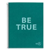 Blok Be Eco A4 linkovaný - Emerald