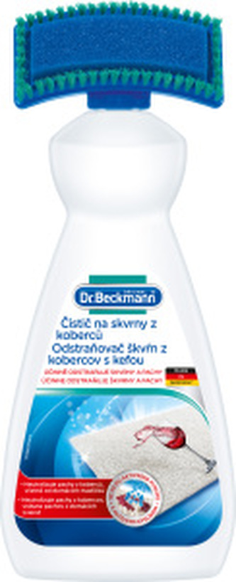 Dr. Beckmann čistič na skvrny z koberců s kartáčem, 650 ml