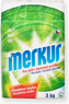Merkur prací prášek pro bílé i barevné prádlo 60 dávek, 3 kg