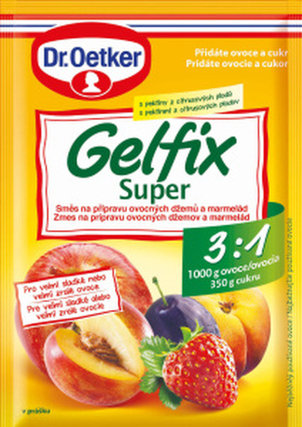 Dr. Oetker Gelfix Super 3:1 želírovací přípravek, 25 g