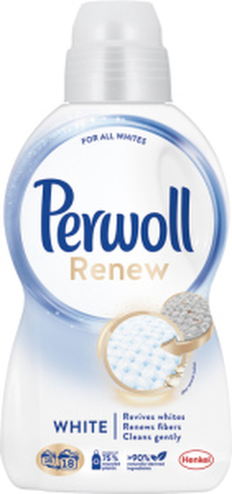 Perwoll prací gel Renew White 18 praní, 990 ml