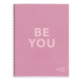 Blok Be Eco A4 linkovaný - Pink