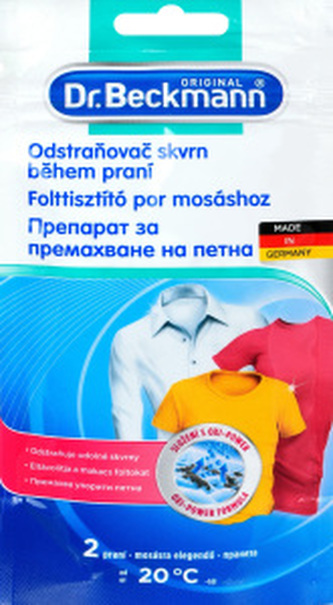 Dr. Beckmann odstraňovač skvrn během praní, 80 g