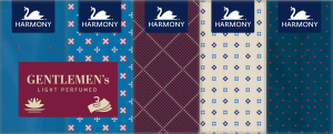 Harmony Gentlemans Parfum 3vrstvé papírové kapesníčky, 10× 10 ks