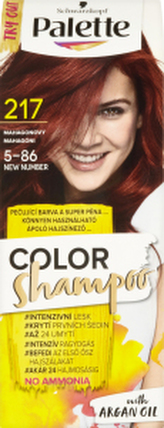 Schwarzkopf Palette Color Shampoo barva na vlasy 217 Mahagonová, 50 ml