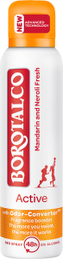 Borotalco Active mandarinka & neroli deodorant, 150 ml