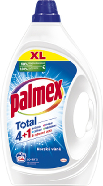 Palmex Horská vůně prací gel, 2,51 l, 54 dávek