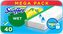 Swiffer Wet náhradní čisticí ubrousky na podlahu Maxi Pack, 40 ks