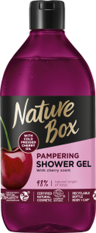 Nature Box Cherry Oil sprchový gel, 385 ml