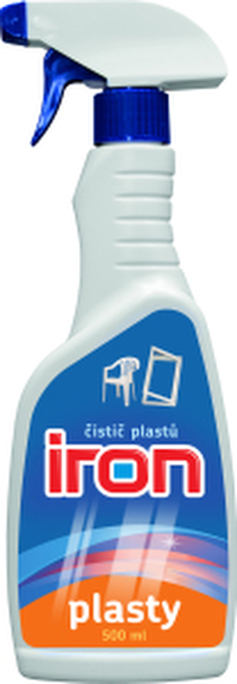 Iron čistič na plasty, rozprašovač, 500 ml