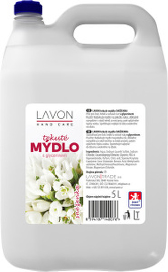 Lavon Hand Care Sněženka tekuté mýdlo, 5 l