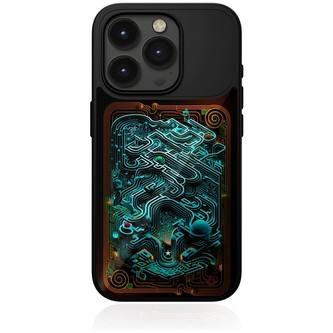 STM Reveal Warm MagSafe kryt iPhone 15 Pro černý