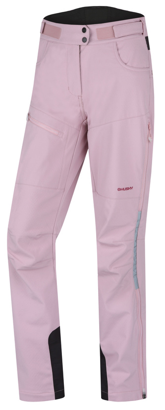 Dámské softshell kalhoty Keson L faded pink - S