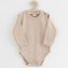 Kojenecké celorozepínací body New Baby Classic II světle béžové - velikost 62 (3-6m)