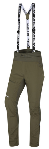Pánské outdoor kalhoty Kixees M dark khaki - XL