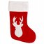 Skarpeta czerwona renifer