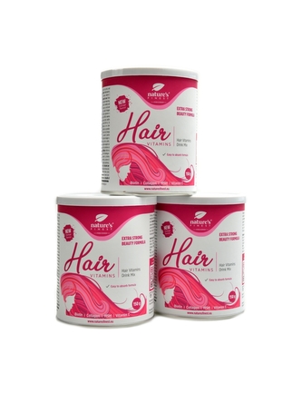 Natures Finest - Nutrisslim - Hair vitamins 150 g 2+1 zdarma