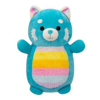 SQUISHMALLOWS HugMees Panda červená - Vanessa, 35 cm