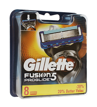 Gillette Fusion Proglide Náhradné čepele 8 ks pre mužov