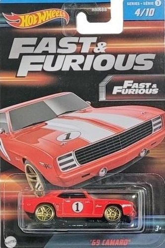 Hot Wheels Auto '69 Camaro 1:64 HNT14