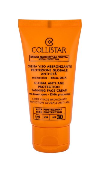 Collistar Special Perfect Tan Opalovací přípravek na obličej Protection Tanning Face Cream SPF30 50 ml pro ženy