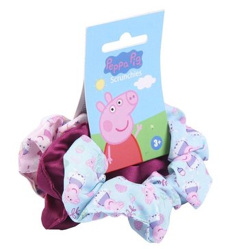 SADA 3 KS GUMIČKY DO VLASŮ PEPPA PIG