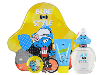 The Smurfs Vanity Edt 100ml + 75ml sprchový gel + přívěsek na klíče