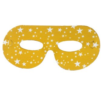 Maski Golden party 6szt