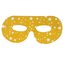 Maski Golden party 6szt