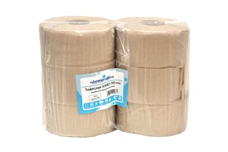 Jumbo toaletní papír 190 mm, 1 vrstva, recykl, návin 120 m - 6 ks Jumbo toaletní papír 190 mm, 1 vrstva, recykl, návin 120 m - 6 ks