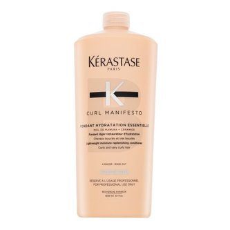 Vlasová kosmetika  v naší nabídce nese jména těch nejslavnějších kadeřnických značek. Kondicionéry značky Kérastase z kolekce Curl Manifesto byly vytvořeny pro vlnité a kudrnaté vlasy speciálně pro ženy. Tento kadeřnický zázrak má objem 1000 ml.