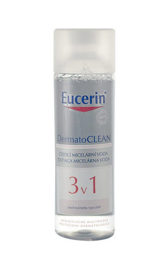 Eucerin DermatoClean Micelární voda 125 ml 3in1 pro ženy