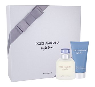 Dolce&Gabbana Light Blue Pour Homme toaletní voda 75 ml + balzám po holení 75 ml