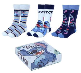 SADA 3 KS PONOŽKY STITCH - velikost 40-46