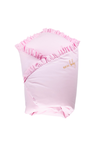 enie baby Péřová zavinovačka SWEET růžová 80x80cm