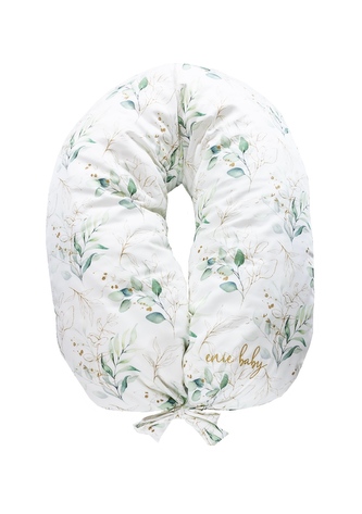 enie baby Kojící polštář SATINE golden leaves z paměťové pěny