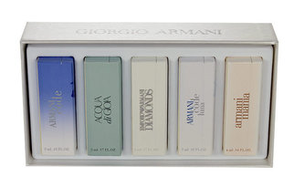 Giorgio Armani Mini Set 1 edp Armani Code Women 3 ml + edp Acqua di Gioia 5 ml + edp Mania For Women 4 ml+ edp Emporio Armani Diamonds 5 ml+ edt Armani Code Luna 3 ml