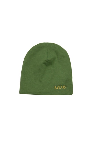 enie baby Dětská čepice BAMBOO 18-24m khaki enie baby Dětská čepice BAMBOO 18-24m khaki