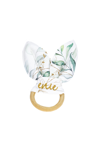 enie baby Dřevěné kousátko Golden Leaves