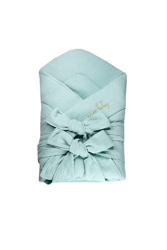 enie baby Mušelínová zavinovačka 80x80cm mentolová